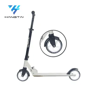 2023 145 Big mm Wheels Adult Flicker Kick Wheel Scooter With Suspension