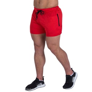Gym Men <b>Board</b> Shorts Solid High Waist Zipper Fly 100% Cotton Sport Shorts Training Joggers Running Bodybuilding Sweatpants - Product Image 1