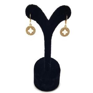 ต่างหูแฟชั่นทองเหลืองแท้ - Product Image 2