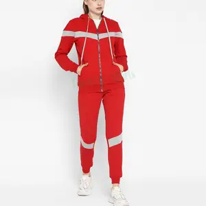 캐주얼 착용 여성 Tracksuit 솔리드 컬러 여성 Tracksuit OEM 제조 패션 여성 Tracksuit