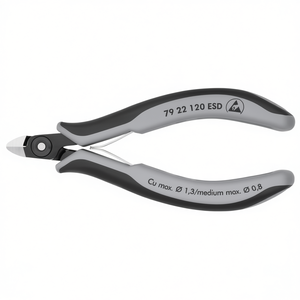 คีมตัดเฉียง Knipex Precision Electronics รุ่นมินิ-เฮด ESD หัวขัดเงา พร้อมด้ามจับแบบหลายส่วน - Product Image 3