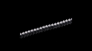 Pulseras de Diamantes Cultivados en Laboratorio con Corte Excelente y Claridad VVS1, Oro Sólido de 14K, Certificación IGI, Joyería para Mujer - Product Image 4