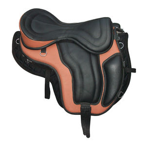 Handmade Premium Treeless Western Saddle Lightweight Flexible Genuine <b>Leather</b> with Supportive for Comfortable All-Day Riding - Product Image 2