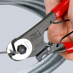 KNIPEX เครื่องตัดสายเคเบิลโบว์เดนแบบขัดเงา 150 มม. ความยาวรวม 3 มม. เส้นผ่านศูนย์กลางลวดสลิง เคลือบพลาสติก-เครื่องมือสำหรับร้านค้า - Product Image 5