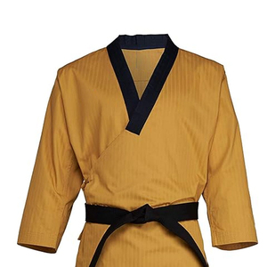 Uniforme de Taekwondo pour les arts martiaux OEM 100% coton Logo personnalisé Style court pour le karaté et l'entraînement Uniforme d'arts martiaux de haute qualité - Product Image 5