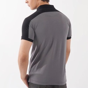 2025 arrivée meilleure qualité hommes pour polos Logo personnalisé et conceptions nouveau motif solide de mode en tissu tricoté couleur unie - Product Image 2