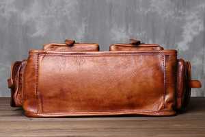 2025 Logo personnalisé nouveau arrivé sac d'affaires OEM grande capacité bureau sac d'affaires unisexe Messenger en cuir porte-documents pochette d'ordinateur - Product Image 5