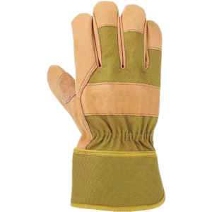 Guantes de seguridad de cuero de grano de vaca de alta calidad Guantes de trabajo industriales con protección reforzada Rigger Estilo canadiense - Product Image 5