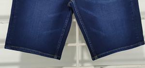 100% coton hommes Smart Casual Board Shorts grande taille Denim lavé respirant conception taille élastique tissé au Bangladesh - Product Image 5