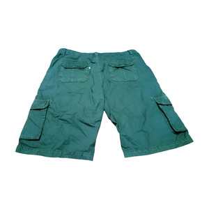 Short de plage cargo décontracté 100% coton pour hommes Pantalon en toile confortable et écologique avec fermeture éclair Short de bain solide pour vêtements de plage - Product Image 2