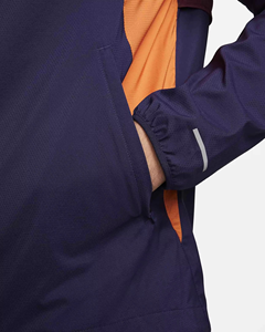 Blouson aviateur élégant pour homme coupe-vent léger en polyester avec fermeture éclair et capuche imperméable de haute qualité pour l'hiver - Product Image 3