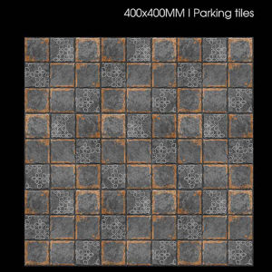 Premium <b>Matt</b> Ceramic Parking Tiles 40x40cm 400x400mm Outdoor <b>Flooring</b> for Driveway Patio and Parking Lots - Product Image 1