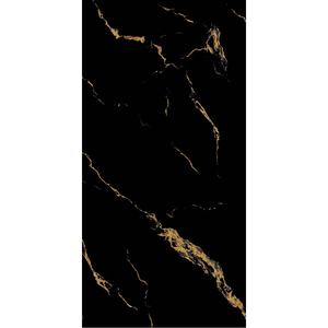 Carreaux de sol en céramique élégants antidérapants 60x120 effet marbre doré, émaillés, résistants à l'usure, décoration intérieure - Product Image 4