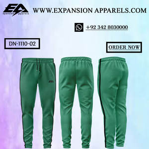 Men's High Quality Waterproof Cotton Sweatpants Custom Summer/Winter Jogger Pants Casual with Fabric for Boys - Product Image 5