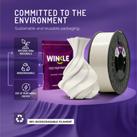 Filament PLA Soie WINKLE 1,75 mm 1 kg pour Imprimante 3D – Haute Précision, Lisse, Matériau Biodégradable, Impression Facile, Vente en Gros FDM