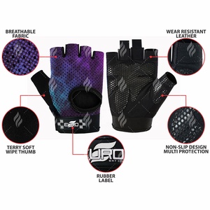 Gants de sport avancés les plus vendus pour l'entraînement en salle de sport avec tissu léger, confortable, respirant et support pour le poignet - Product Image 6