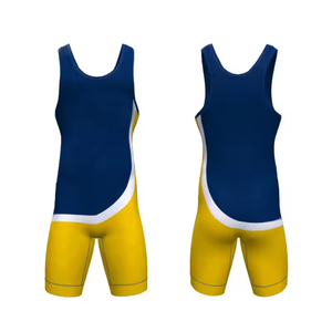 Singlets de Lucha Personalizados con Diseño Sublimado, Ropa de Lucha para Hombre, Precio de Fábrica, Ropa de Compresión al por Mayor - Product Image 3