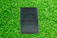 Acheter Journal en cuir véritable impression de journal intime Journal en cuir gaufré sorcière Antique livre Grimoire sorcellerie fournitures