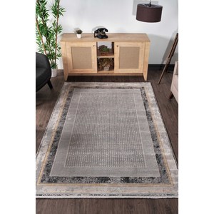 Tapis d'intérieur Netline Modern Gallery GL1267 Beige Home Depot 60% viscose 40% acrylique Non-muant Facile à nettoyer Durable 80x150 cm - Product Image 4