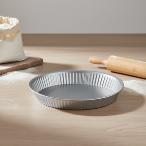 Molde para Tartas de Acero Inoxidable Antiadherente Silver Elegance de 28 cm, Plato para Hornear de Guardini para Desmoldar Fácilmente Pasteles y Tartas - Product Image 3