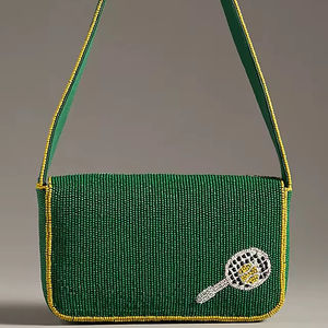 Savannah Luxe Beaded Bee Pouch Animal Print Cremallera Bolso de mano Regalo Hecho a mano Leopardo Monedero Tribal Boho Glam Accesorios - Product Image 1