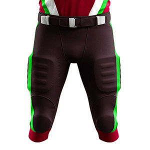 Uniforme de football américain personnalisé en gros pour hommes, ensemble maillot et pantalon sublimé avec impression de logo, uniforme de football américain - Product Image 4