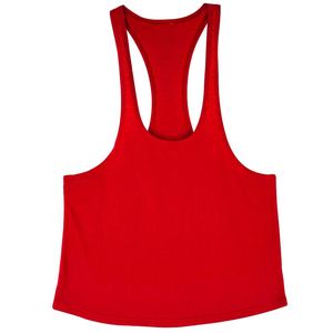 Camiseta sin mangas de algodón puro popular 2026 para hombre, cuello redondo, holgada, de color liso, para fitness y deportes de verano - Product Image 3