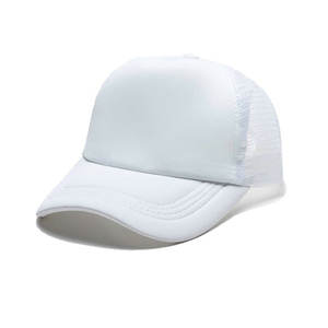 Sublimación personalizada Gorra de béisbol de malla de poliéster de 5 paneles Sombreros de camioneros a granel para hombres y mujeres Estilo casual - Product Image 4