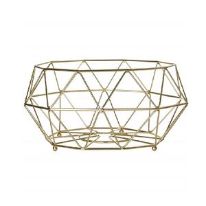 <b>Heart</b> Shape Metal Wired Design Fruits Basket Metal Handicraft Decor Tabletop Fruits Basket Storage - Product Image 4