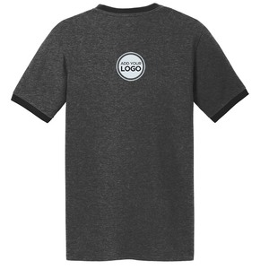 เสื้อยืดคอตตอนผสมโพลีเอสเตอร์สำหรับผู้ใหญ่แบบริงเกอร์ | - Product Image 5