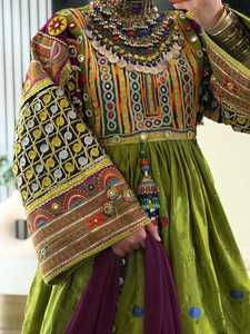 New Latest Handmade Women Afghani <b>Black</b> color In wholesale Rate And Low MOQ Custom Made Women <b>Dresses</b> 2025 - Product Image 3