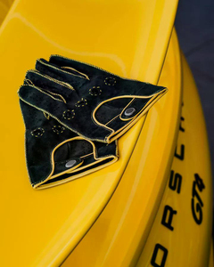 Gants de conduite en cuir respirant avec logo personnalisé de haute qualité, prix de gros personnalisé - Product Image 2