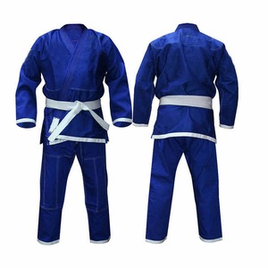 Kimono brasileño fino De Jiu Jitsu Training Gi para niños y adultos Kimonos BJJ personalizables para hombres con cinturón blanco gratis blanco - Product Image 3