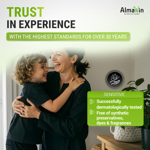 AlmaWin Brand Highlight Dark & Black Liquid Laundry <b>Detergent</b> 750ml 25 Loads Verbena Scent Soap Nut Extract Organic <b>Detergent</b> - Product Image 2