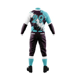 Camiseta de béisbol personalizada, diseño gratuito, sublimación, secado rápido, transpirable, camisetas de béisbol para hombre, conjunto de uniforme de béisbol bordado - Product Image 3