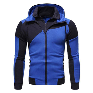 Sweatshirts à capuche pour hommes en plein air Casual Drawstring Hoodies Fashion Hooded outdoor Athletic zipper hoodie with Pocket - Product Image 1