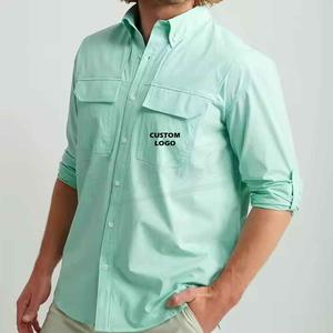 Camiseta de Pesca de Manga Larga con Protección Solar, Ligera, Resistente al Viento, Sublimada Personalizada, 100% Poliéster de Alta Calidad, UPF 50 UV - Product Image 4