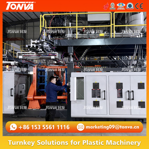 Tables pliantes en plastique <span class=keywords><strong>de</strong></span> <span class=keywords><strong>6</strong></span> pieds dans une machine <span class=keywords><strong>de</strong></span> moulage <span class=keywords><strong>par</strong></span> soufflage pour meubles pliants - Product Image 2