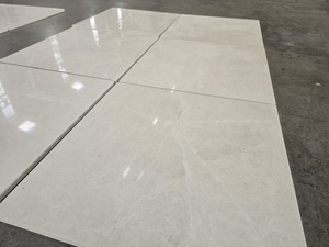 Crema Vanilla Ice Marbre Poli Dalle Sol Plafond Carreaux Bordure Naturelle Conception Intérieur Salle De Bains Cuisine Escalier Applications - Product Image 5