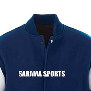 Chaqueta Universitaria Nueva en Existencia, Chaquetas Personalizadas Populares para Exteriores, Chaqueta Extra Grande con Parche Bordado de Alta Calidad para Hombre - Product Image 2