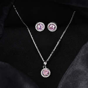 Compre en Línea Conjuntos de Pendientes de Plata de Ley 925 de Primera Calidad para Bodas - Product Image 2