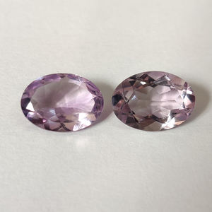 พลอยอเมทิสต์ธรรมชาติขนาด9x7มม. จำนวน4ชิ้นขนาด6.15ซม. เพชรทรงไข่ร่วงคุณภาพสูงตัดขายส่งเรา $8.43สำหรับทุกคน - Product Image 4