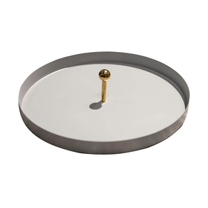 ถาดกลมสำหรับตกแต่งโต๊ะอาหารในโรงแรมถาดเสิร์ฟอาหารยั่งยืน - Product Image 1