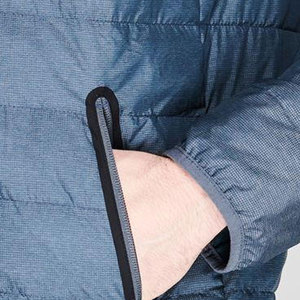 Chaqueta acolchada para hombre con estampado de logotipo personalizado de gama alta, Material de lona a bajo precio, cuello levantado, personalización de talla grande para invierno - Product Image 5