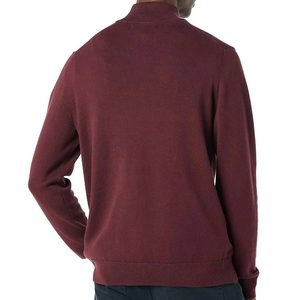 Meilleure qualité Quarter Zip Pullover Hoodies for Men Factory Direct Supply Long Sleeve Men's Quarter Zip Pullover Slim Fit - Product Image 3