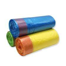 ถุงขยะพลาสติก HDPE LDPE แบบเชือกรูดถุงขยะถุงขยะจากเวียดนาม - Product Image 6