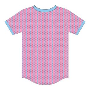 Jack e Jill of America Pink Pink Pink maglia da Baseball Black organizzazioni professionali civiche maglietta in rete personalizzata - Product Image 3