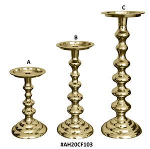 Candelabro dorado moderno, Soporte múltiple de aluminio, hecho a mano, duradero, elegante, decoración del hogar, iluminación para eventos de boda, venta al por mayor - Product Image 4