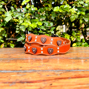 2025 Vintage coeur laiton Concho ceinture en cuir occidental nouveau Premium unisexe cuir de vache Style décontracté de magasin Nag - Product Image 2