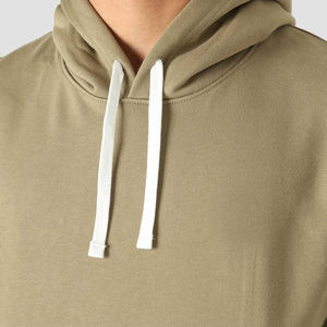 Sudadera con capucha de talla grande Premium 2025 para hombre, sudaderas con capucha térmicas de algodón de doble capa Terry personalizadas de gran tamaño con estampado OEM - Product Image 5